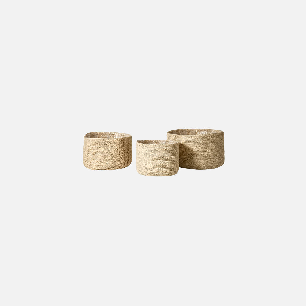 Conjunto de Cestos Naturais